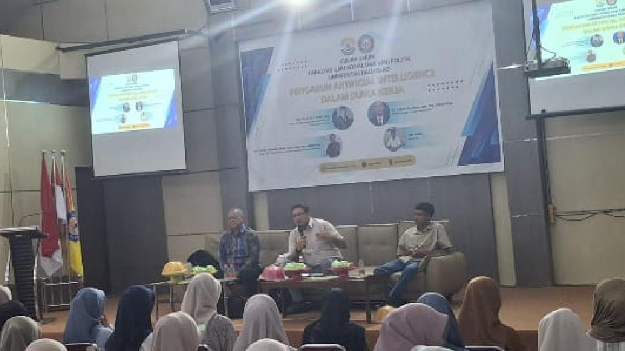 AI Tak Gantikan Pekerjaan Manusia, Dekan Fisip UHO: Harus Disikapi dengan Literasi Digital