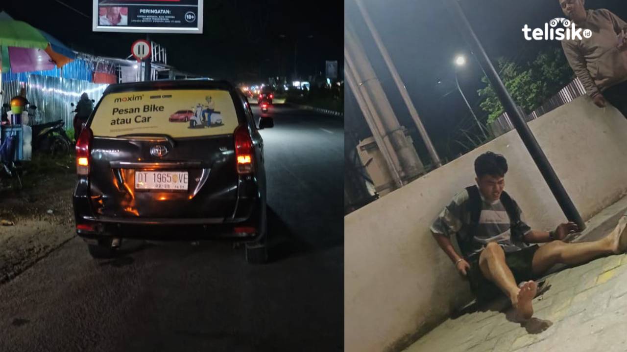 Aksi Nekat Sopir Maxim Terobos Lampu Merah Berakhir Petaka, Pemotor jadi Korban di Kendari