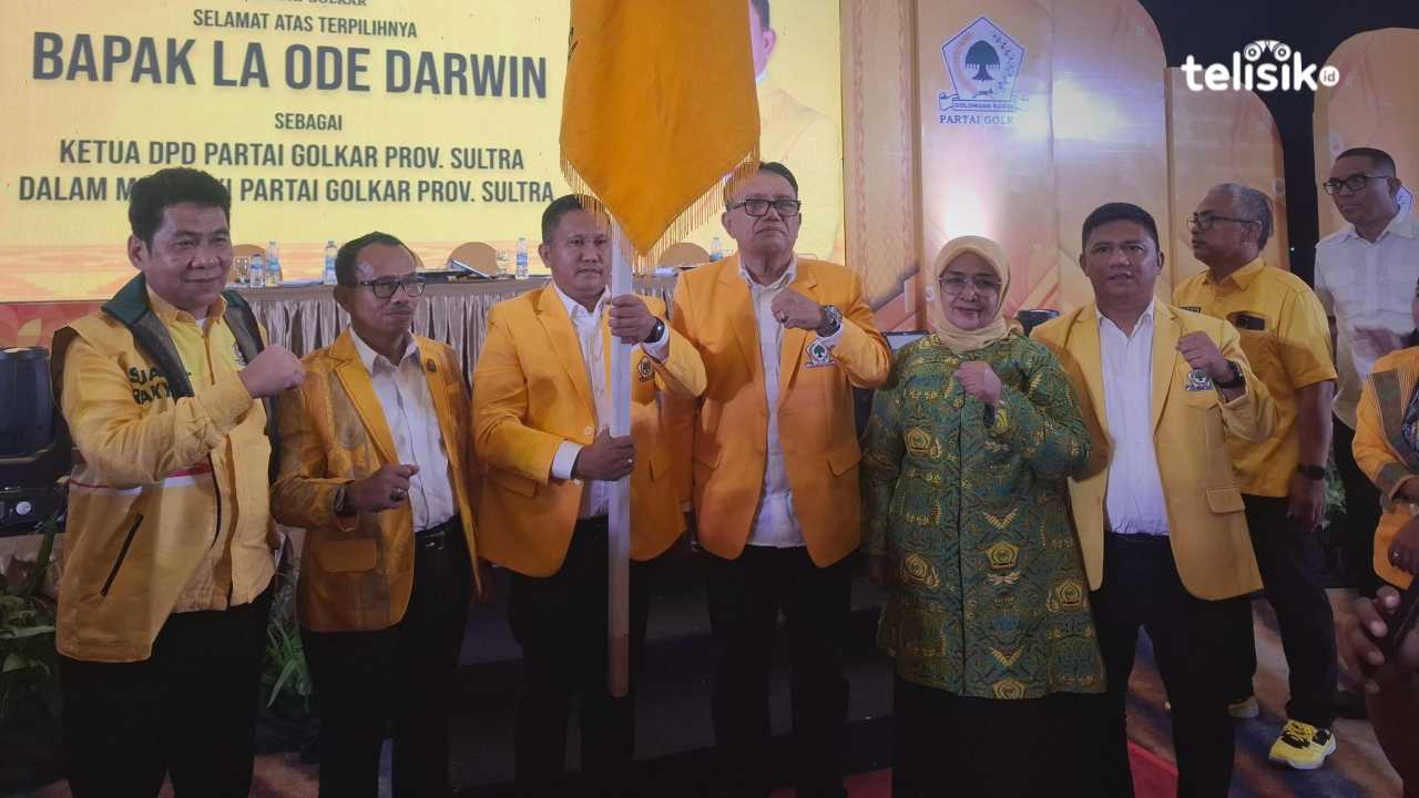La Ode Darwin Resmi Pimpin Golkar Sulawesi Tenggara, Tak Mau Ikut Pola Lama dan Bangun Mesin Politik Baru