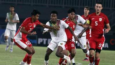 Timnas U-23 Indonesia Disingkat Mali di Laga Uji Coba Leg Pertama