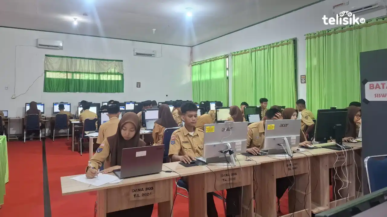 Ujian TKA SMA Negeri 2 Kendari Berjalan Lancar meski Sempat Gangguan Jaringan dan Padam Listrik