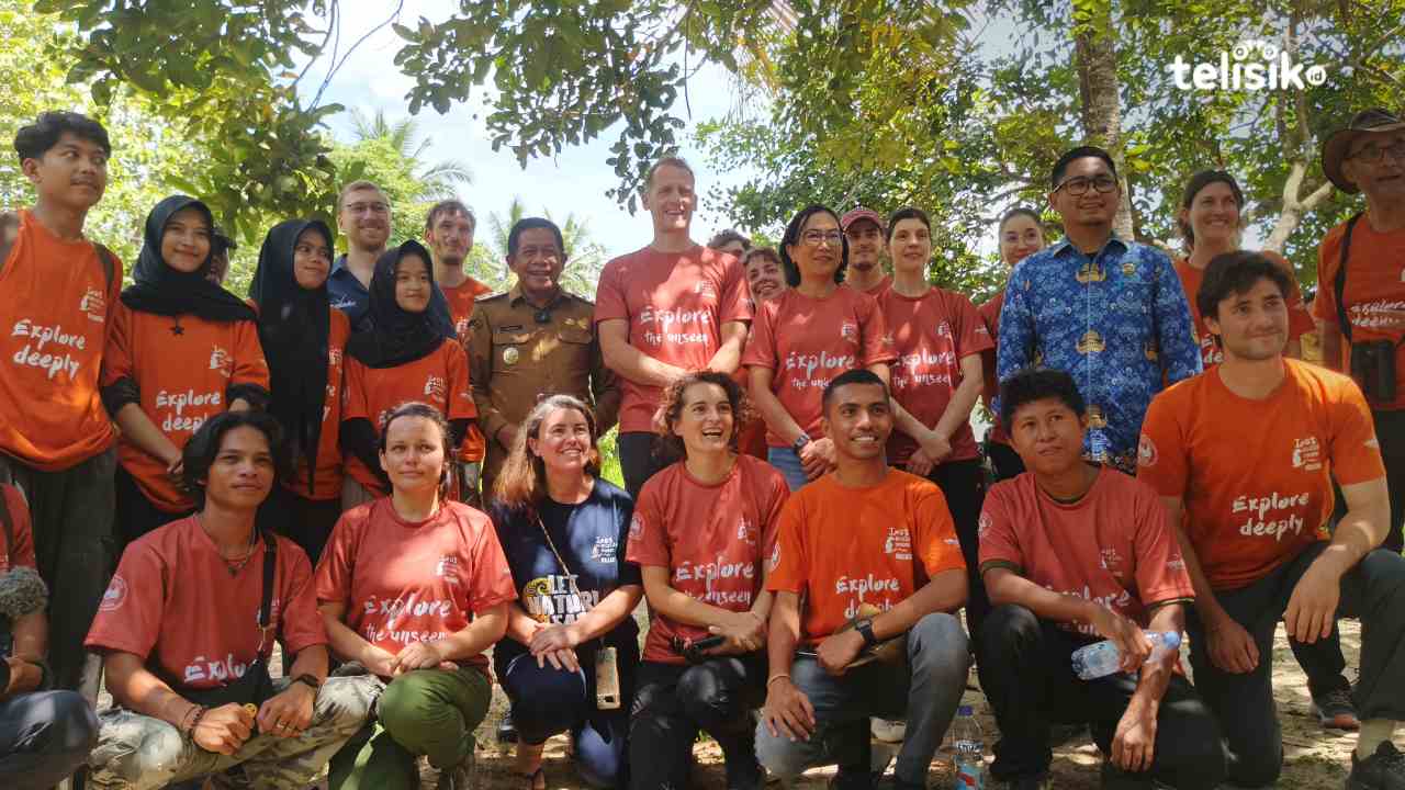 Wagub Sultra Lepas 31 Relawan Ekspedisi Explore the Unseen di Gunung Tangkelemboke, 13 Orang dari Prancis