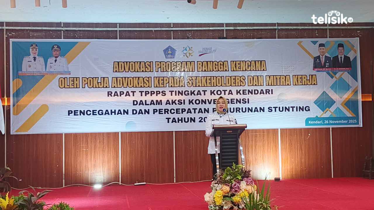 Wali Kota Kendari Target Stunting Nol Persen, Libatkan OPD dan Lurah Laporkan Tiap Senin