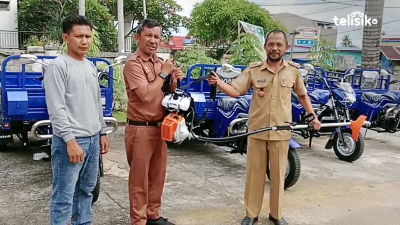Dukung Muna Bersih, Lima Kelurahan di Kecamatan Katobu Adakan Motor Pengangkut Sampah