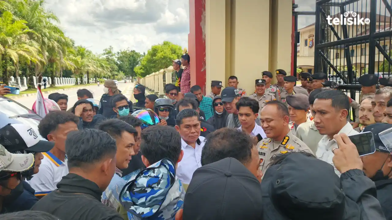 Empat Buruh Karyawan PT AKP Ditahan Polda Sulawesi Tenggara Usai Protes Larang Berserikat