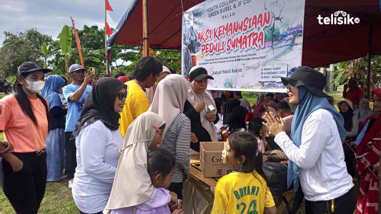 Galang Dana Korban Bencana Sumatra dan Jalan Sehat JF Cup 2025 Diikuti Ribuan Warga Buton Selatan