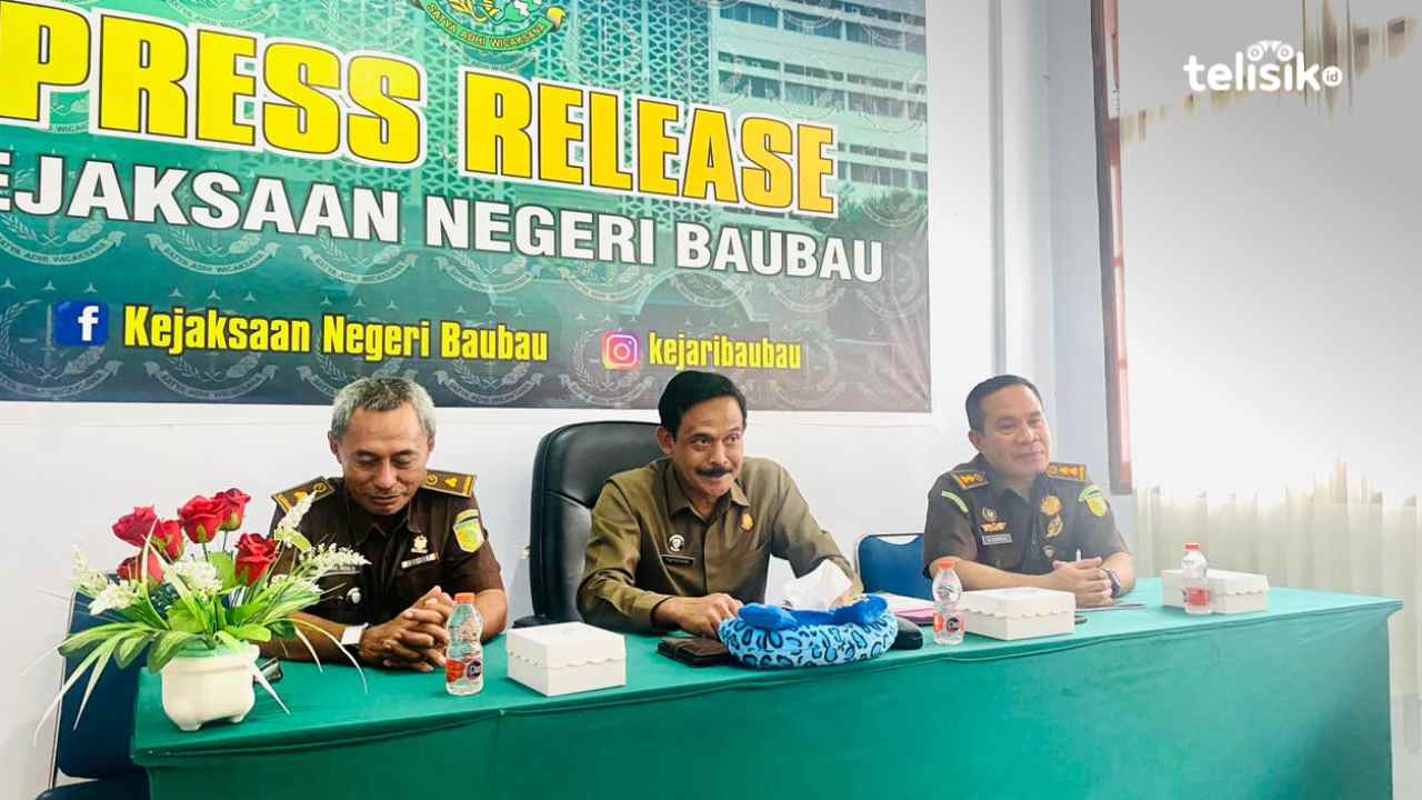 Kejari Baubau Capai PNBP Rp 618 Juta dan Raih Predikat Wilayah Bebas dari Korupsi