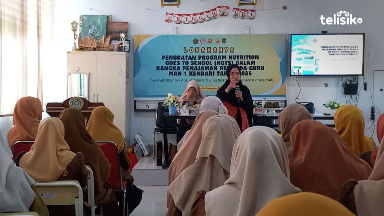 Lokakarya NGTS MAN 1 Kendari Edukasi Guru dan Siswa Pentingnya Peningkatan Gizi