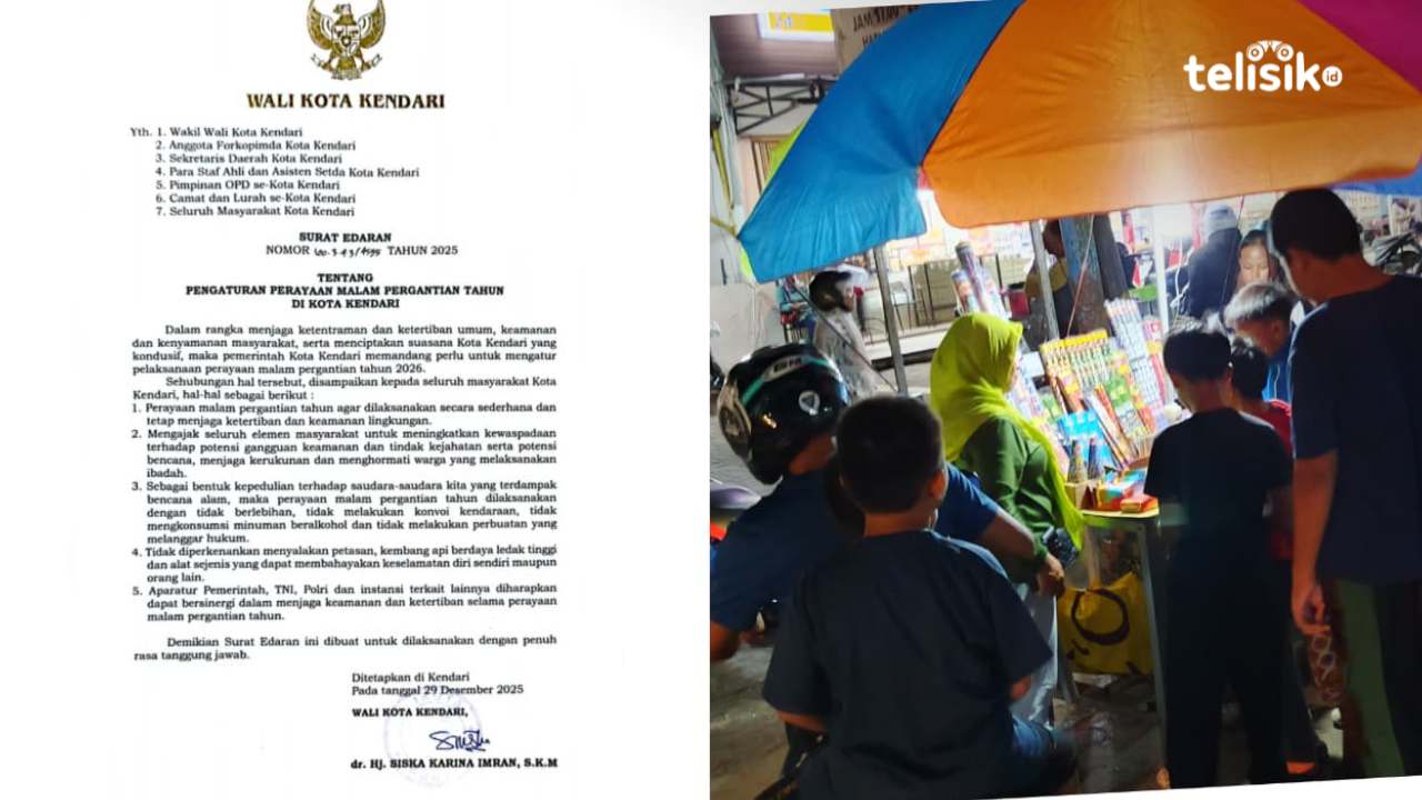 Pedagang Kembang Api di Kendari Tak Terpengaruh Surat Edaran Larangan Wali Kota
