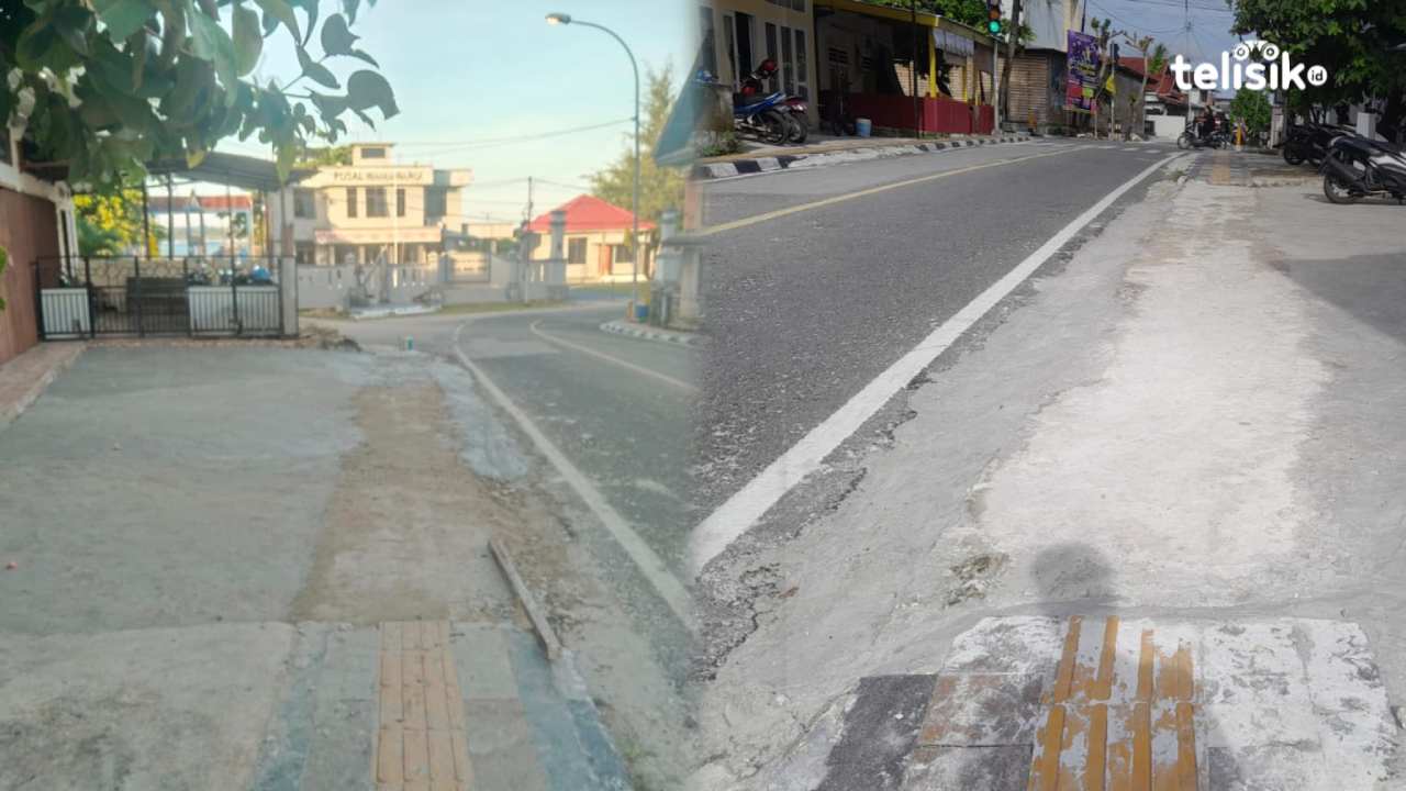 Trotoar di KSPN Wangi-wangi Rusak, Pemilik Ruko Akui Diratakan demi Akses Kendaraan