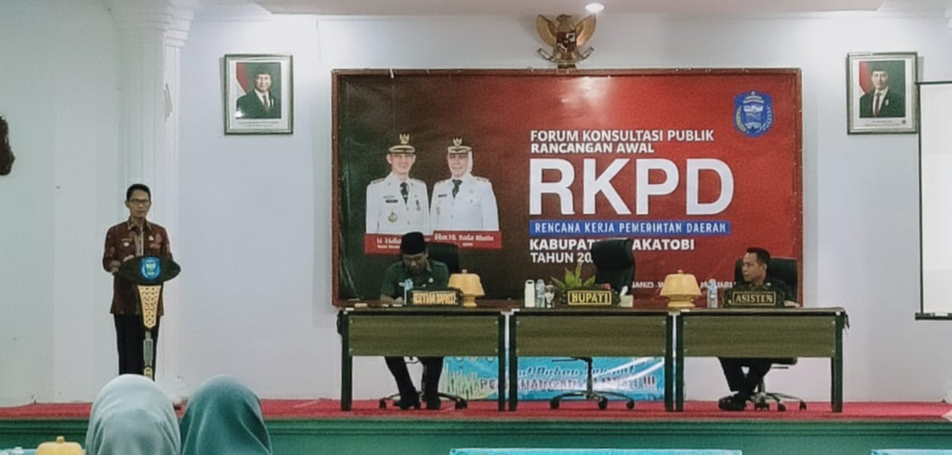 Bupati Wakatobi Minta RKPD 2027 Sinkron dengan RPJMD 2025–2029 dan Isu Strategis Nasional
