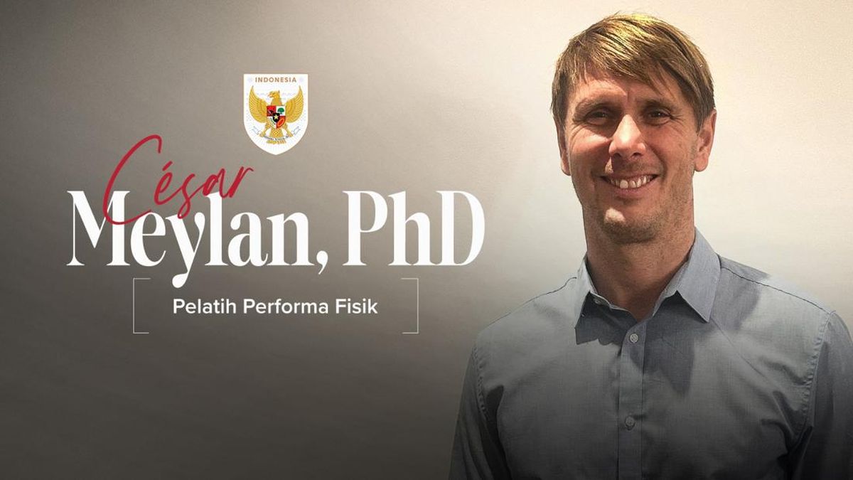 Cesar Meylan, Pakar Fisik Tangan Kanan John Herdman Perkuat Timnas Indonesia