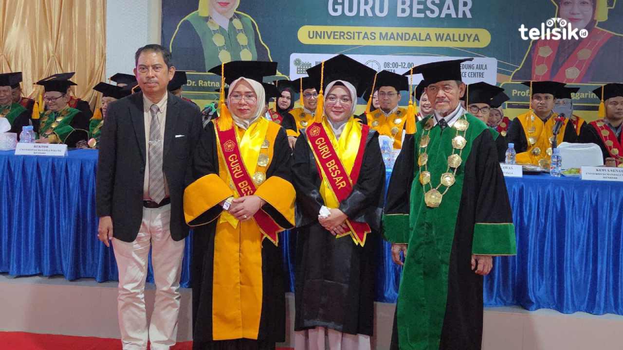 Dua Guru Besar UMW Dikukuhkan Usai Riset Bakteri Endofit dan Kerang Pokea untuk Isu Kesehatan Nasional