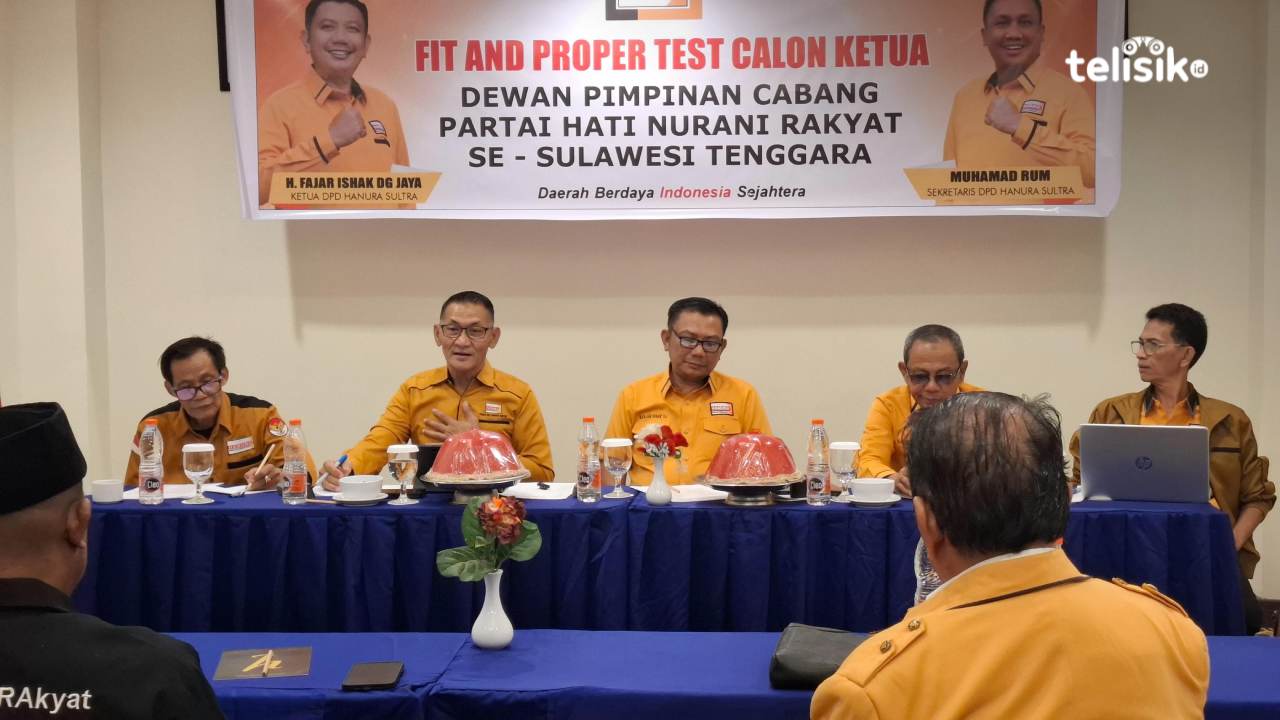 Hanura Sultra Uji Kelayakan Calon Ketua DPC, Target Penguatan Struktur Hadapi Pemilu 2029