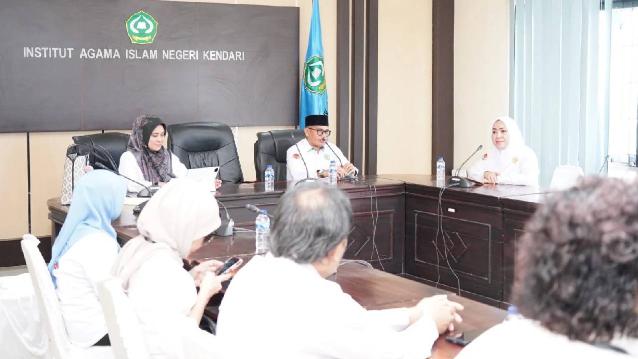 IAIN Kendari Bahas Rencana Kerjasama Terjemahan Al Quran dalam Bahasa Muna dengan BBP Sulawesi Tenggara