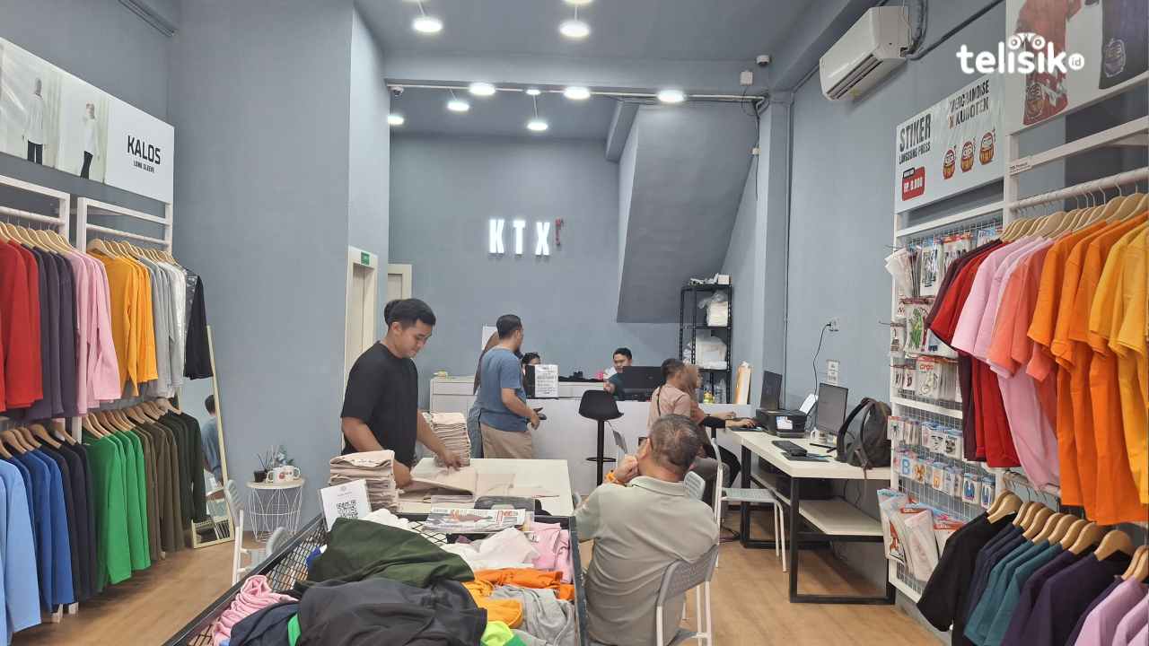 Kurotex Kendari Hadirkan Kaos Polos hingga Sablon Layanan Cepat