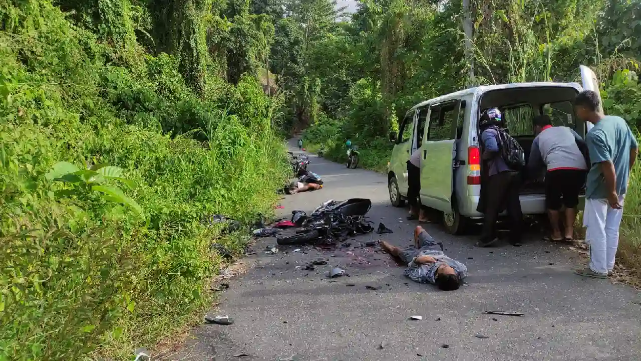 Laka Lantas di Poros Batu Putih-Porehu Kolaka Utara, Satu Pengendara Tewas