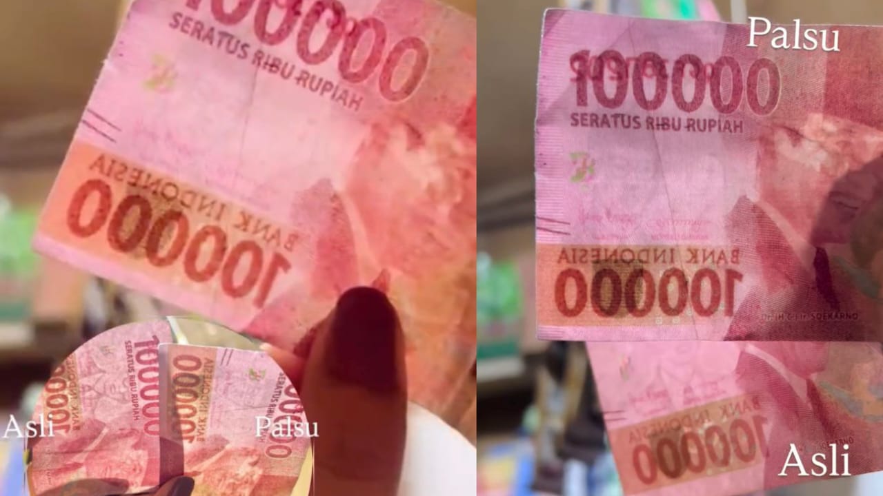 Viral, Uang Diduga Palsu Kembali Beredar di Baubau