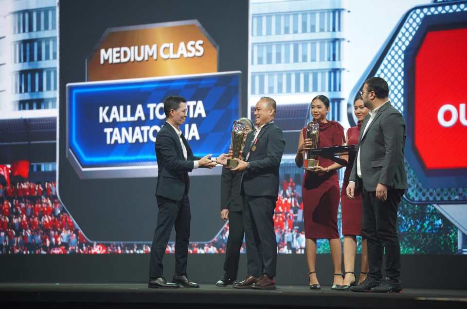 2 Tahun Berturut Juara dan Borong 73 Penghargaan, Tana Toraja Antar Kalla Toyota Kuasai Toyota Dealer Convention 2026