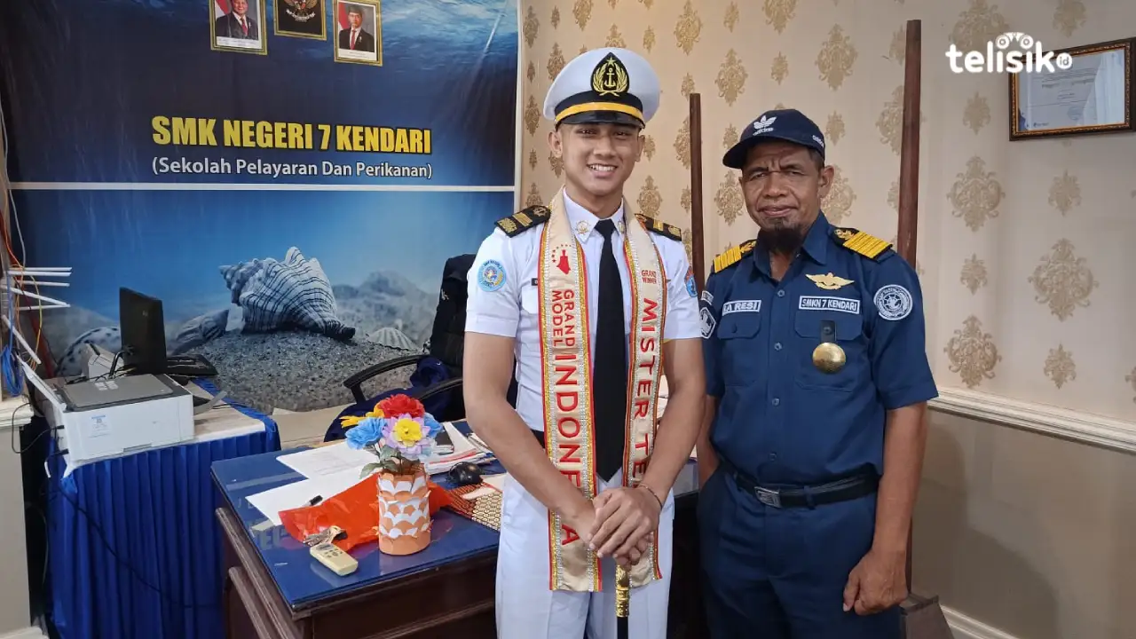 Prestasi Gemilang, Siswa SMKN 7 Kendari Dimaz Miftah Fais Pratama Raih Juara 1 Ajang Bergengsi Mister Teen Grand Model Indonesia