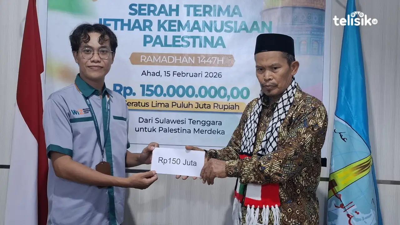 Wahdah Islamiyah Sultra Salurkan Rp 150 Juta untuk Palestina, Gerakan 2.000 Terus Digelorakan