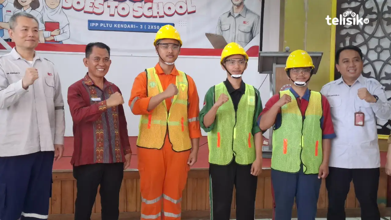 DSSP Goes to School di SMKN 2 Kendari, Dorong Inspirasi Alumni dan Budaya Keselamatan Kerja