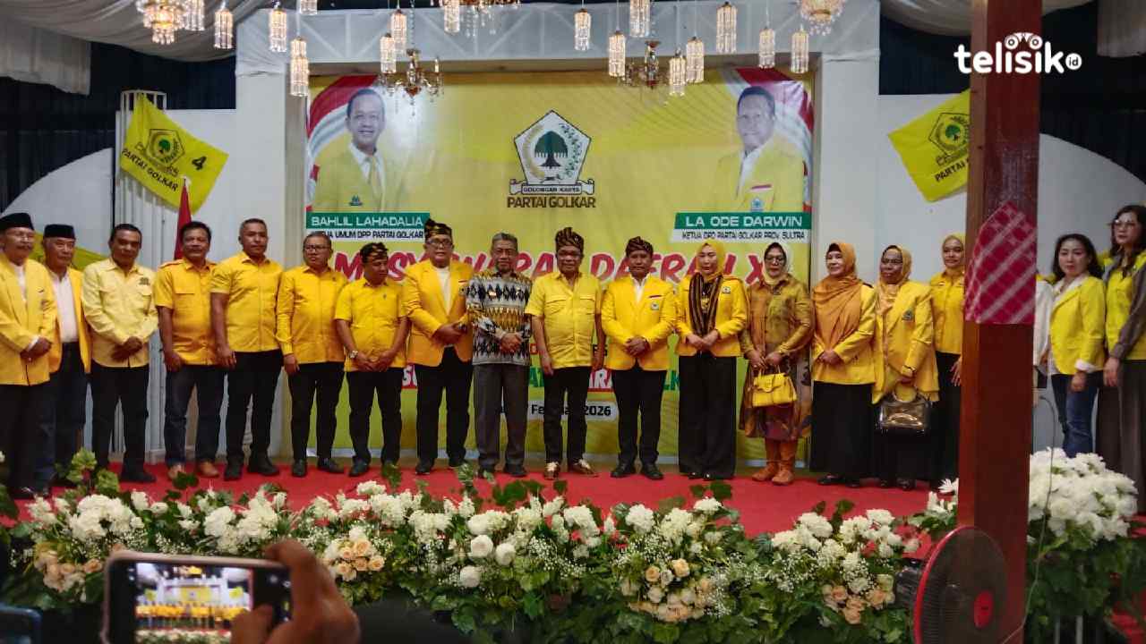 Golkar Muna Kembali Dipimpin Natsir Ido, Ketua DPD I Target 12 Kursi di DPRD Muna dan 11 di Mubar
