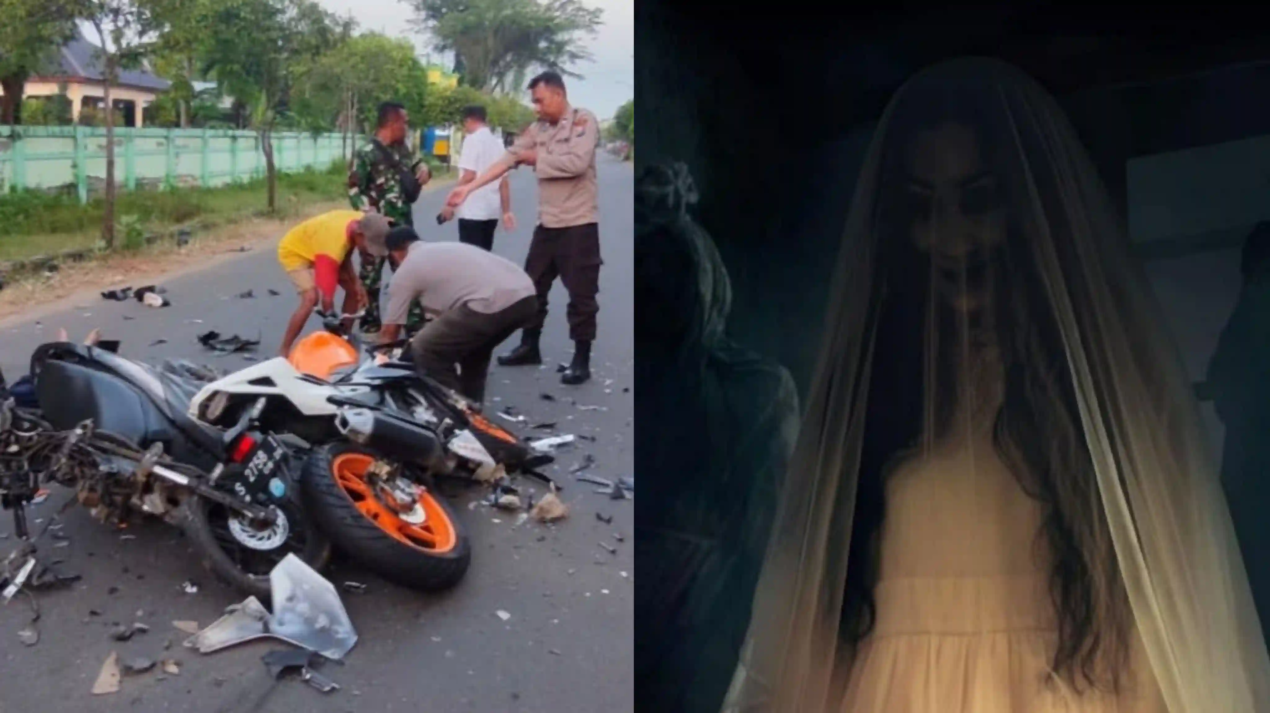 Mistik: Hantu Korban Kecelakaan Gentayangan Teror Balapan Liar saat Ramadan