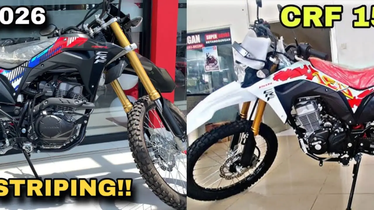 Perubahan Honda CRF150L 2026, Berikut Spesifikasi Mesin dan Harganya