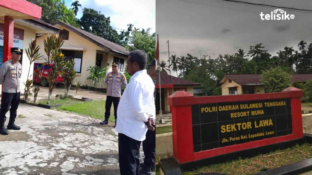 Polsek Lawa Muna Barat Siagakan Penjagaan untuk Kenyamanan Beribadah Selama Ramadan