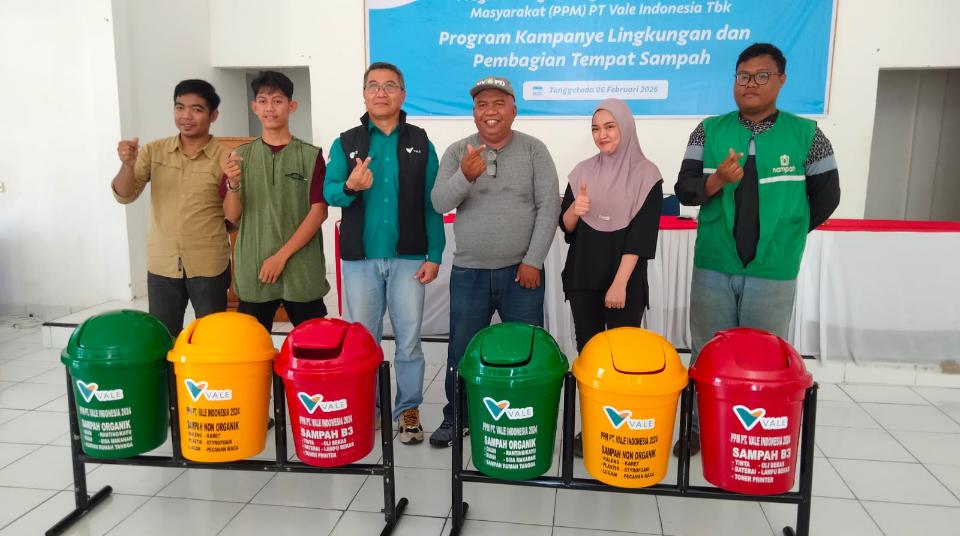 PT Vale IGP Pomalaa Kampanye Lingkungan di Tanggetada, Dorong Warga Kelola Sampah Jadi Nilai Ekonomi