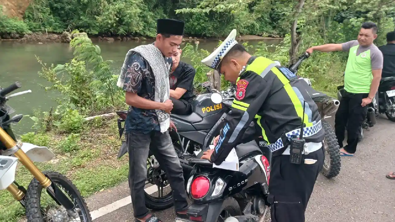 Puluhan Kendaraan Balap Liar di Kota Baubau Disita Polisi, Kebanyakan Pelaku di Bawah Umur