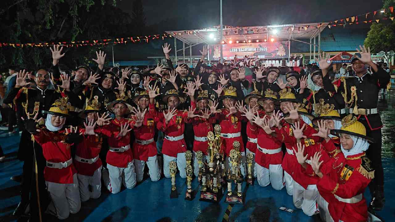 SMPN 10 Kendari Borong 5 Piala di LKBB Rajayansa I Antar SMP Se-Sultra