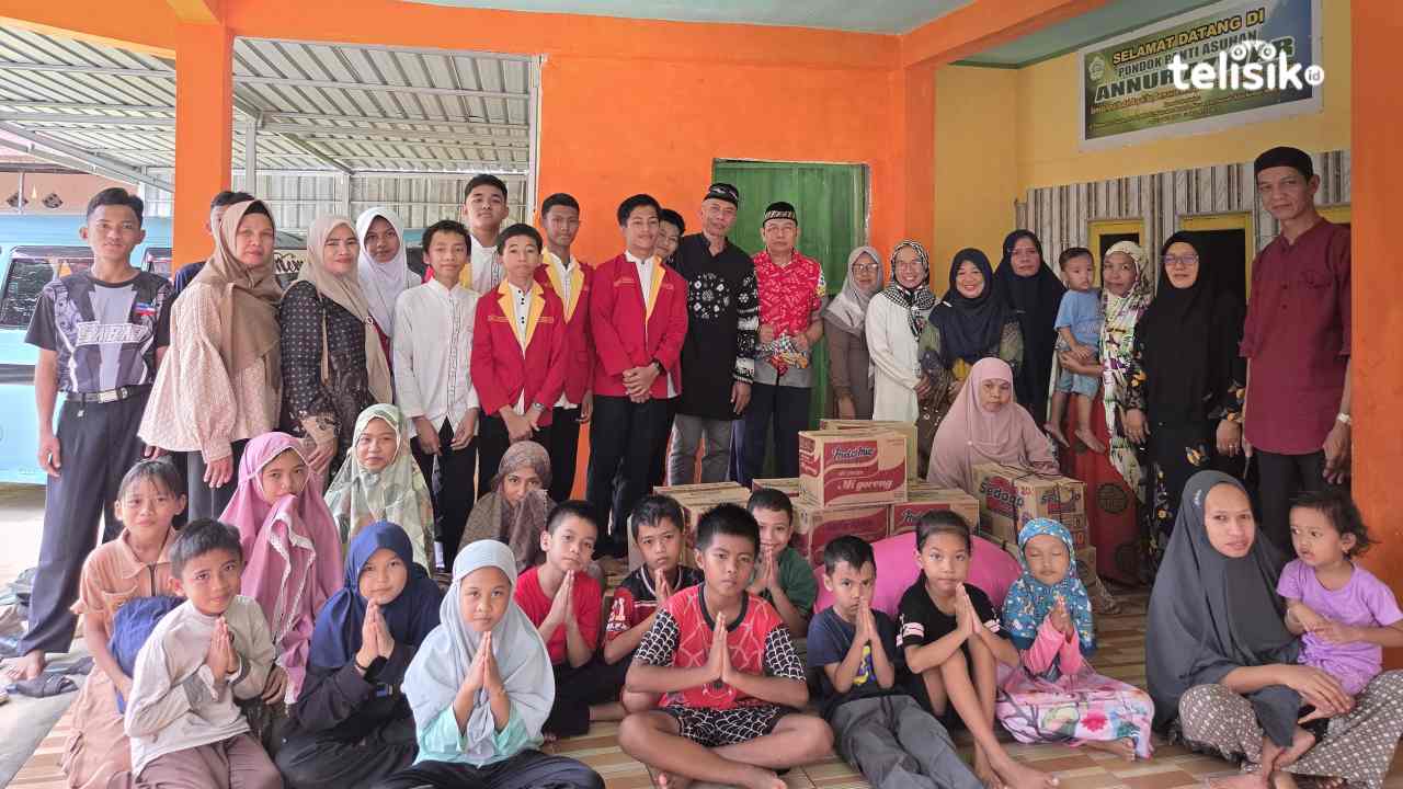 SMPN 1 Kendari Berbagi Kebahagiaan ke Panti Asuhan, Tanamkan Nilai Empati di Bulan Ramadan