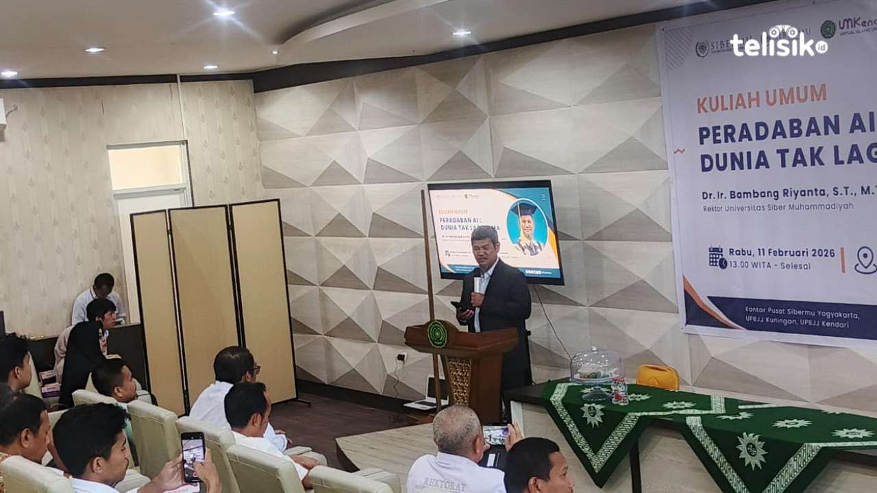 Universitas Muhammadiyah Kendari Perkuat Literasi Dosen Hadapi Peradaban AI