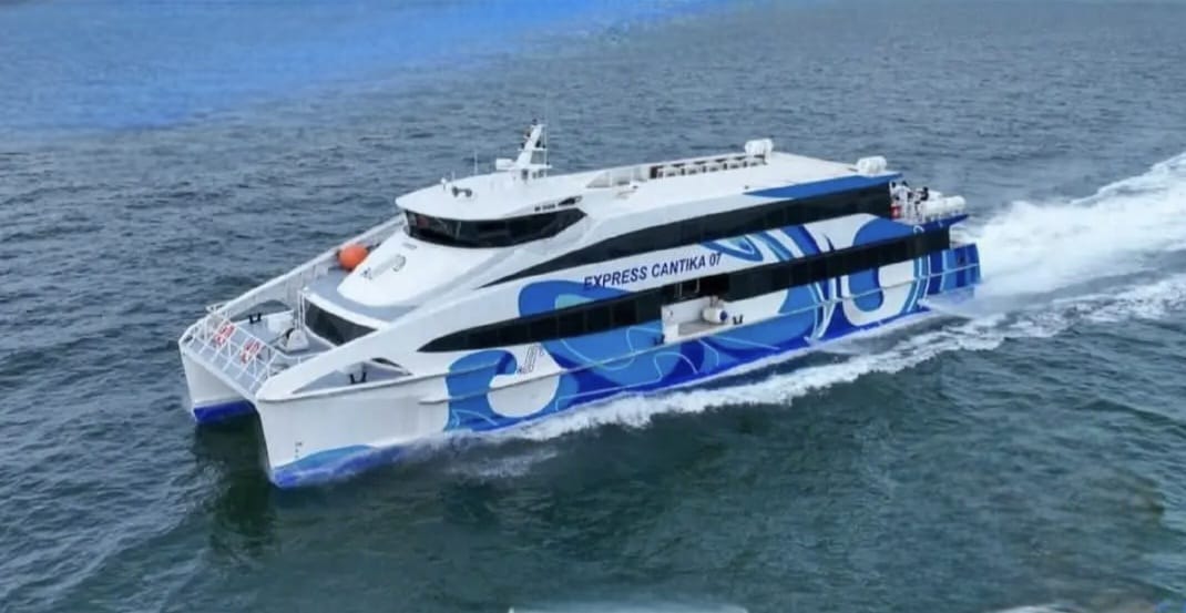 Waktu Tempuh Kendari-Raha Diklaim Lebih Cepat, Express Cantika 07  Beroperasi