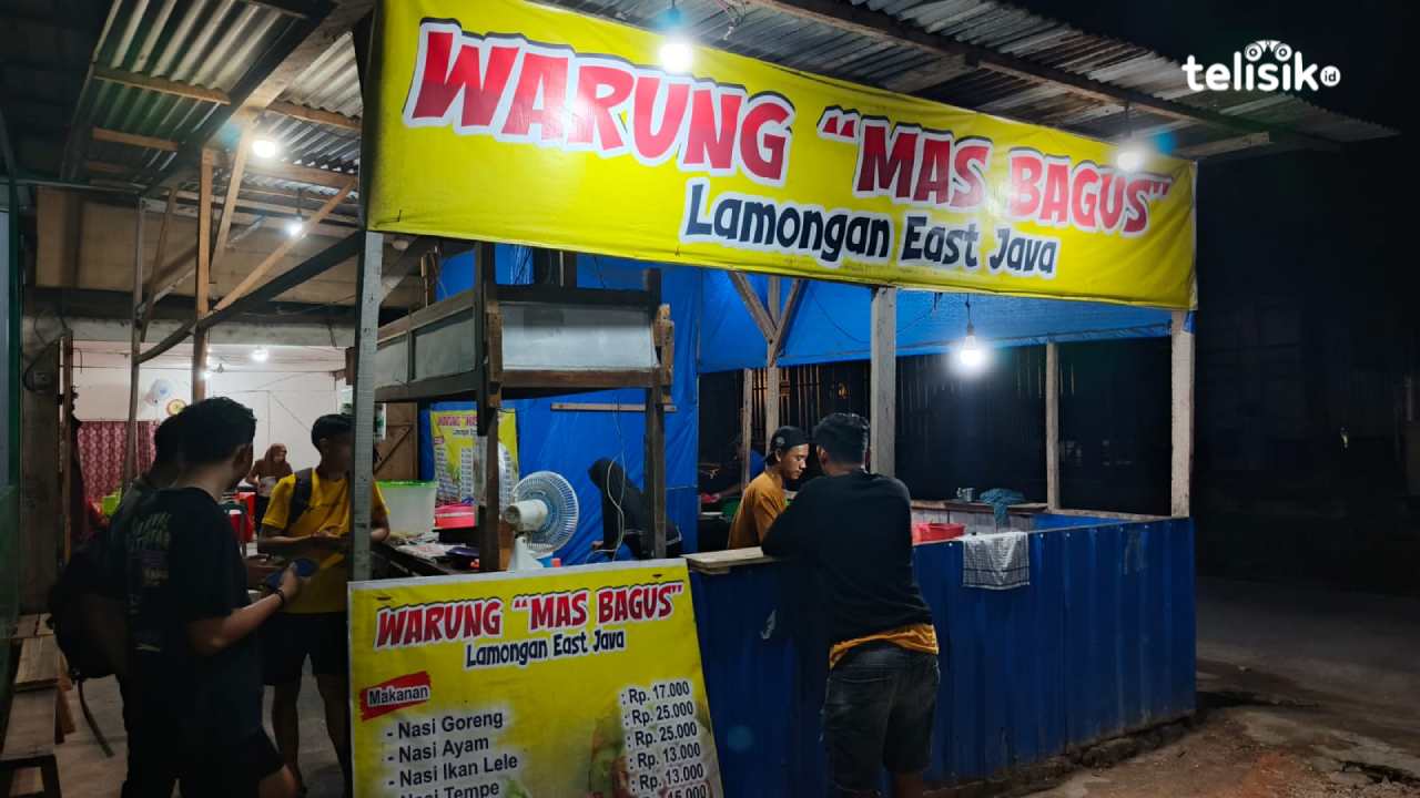 Warung Mas Bagus, Tempat Makan Primadona Anak Muda Kendari Saat Tengah Malam