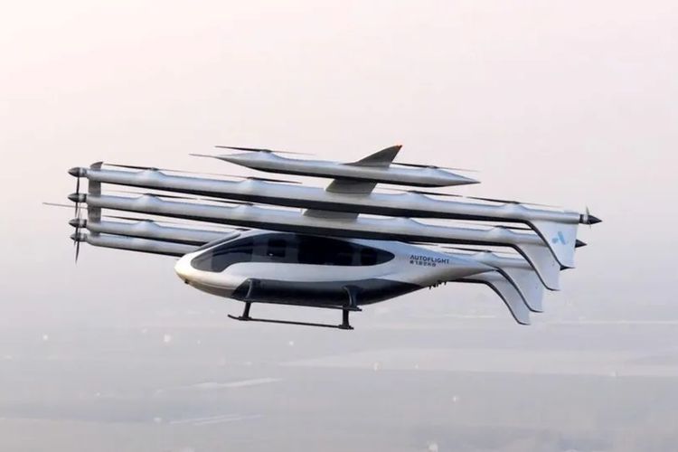 China Berhasil Ciptakan Taksi Terbang Raksasa, Bisa Muat 10 Orang dan Tempuh Jarak hingga 1.500 Km