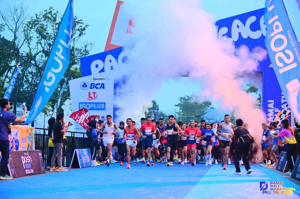 Damai Kendari Half Marathon 2026 Target Diikuti 2.500 Pelari dengan Tiga Kategori