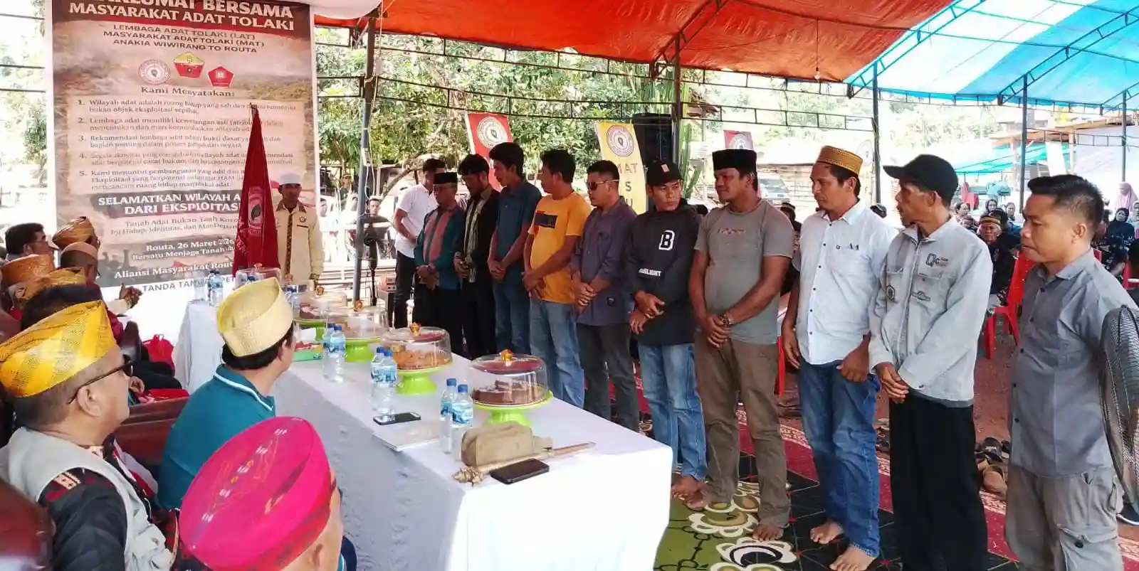 Deklarasi Routa Konawe Tekankan Wilayahnya Bukan Tanah Kosong tapi Milik Leluhur