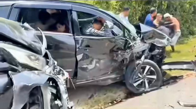 Empat Korban Kecelakaan Mobil Dinas Pemprov Sultra Termasuk Kadis Perpustakaan dan Kearsipan