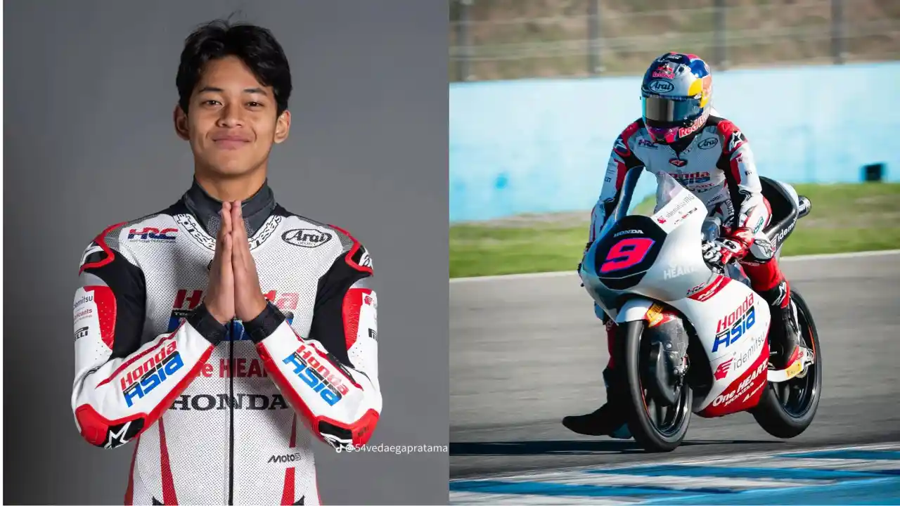 Harumkan Nama RI dengan Naik Podium di Moto3 2026, Berikut Spesifikasi Honda NSF250RW Digeber Veda Ega