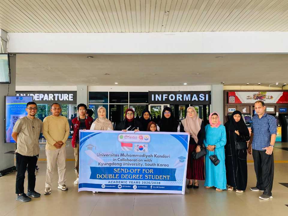 Mahasiswi PBI UMKendari Lolos Program Double Degree ke Kyungdong University Korea Selatan