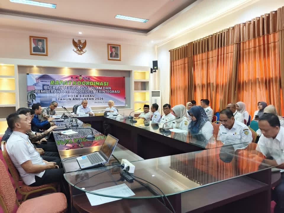 Pemkot Bubau Minta Pengalihan Aset PDAM Buton Dipercepat dan Dikawal KPK