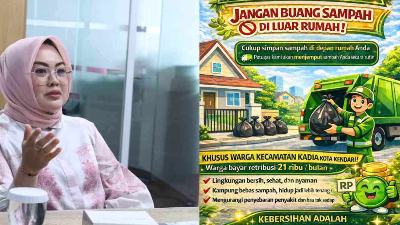 Pemkot Kendari Uji Sistem Jemput Sampah dari Rumah, Kadia Jadi Pilot Project