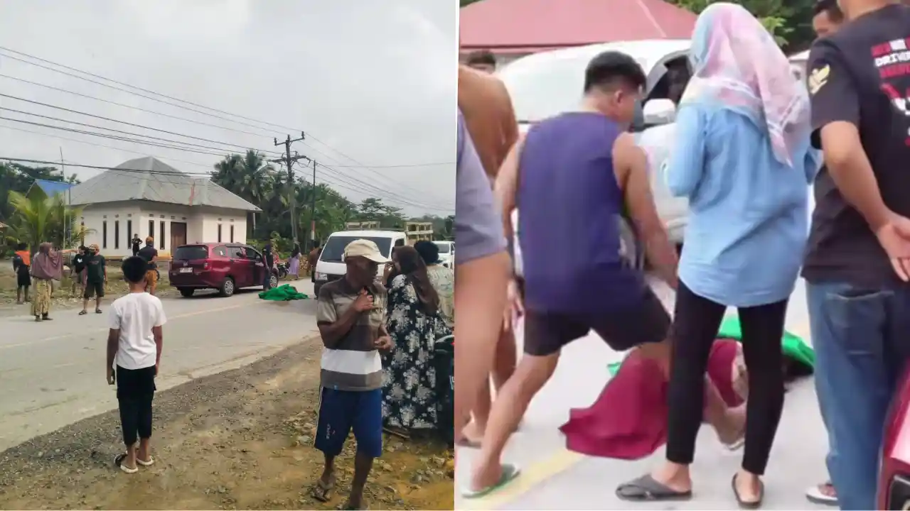 Sepasang Pengendara Motor Asal Baubau Tewas Kecelakaan di Jalan Poros Kendari-Moramo