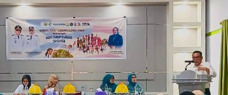 Angka Kematian 17 Orang per Jam, Pemkot Baubau Ajak Perangi TBC Anak