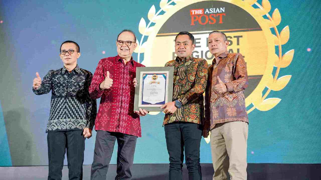 Bank Sultra Raih Predikat Sangat Baik di Ajang The Asian Post Awards 2026