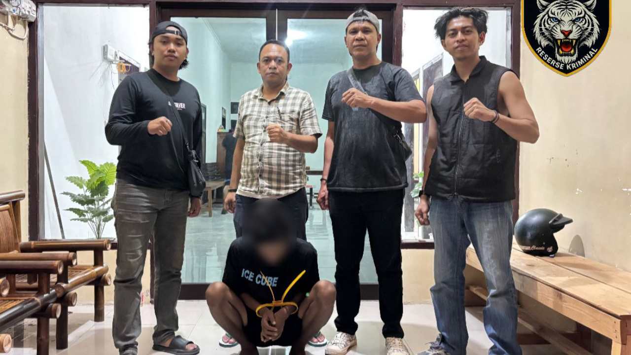 Buser Polres Muna Ringkus Pencuri Suku Cadang Alat Berat di Tongkuno