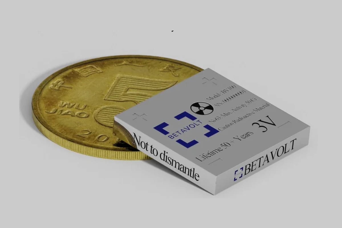 China Ciptakan Baterai Nuklir Mini BV100, Awet 50 Tahun Tanpa Isi Ulang dan Bisa untuk Medis